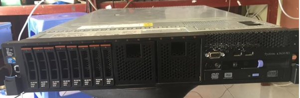 SERVER IBM X3650 M3, 2 CPU e5645 six core